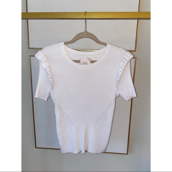 Cinq a Sept ribbed Sloann pullover - Orig. $248 - Picture 5 of 6